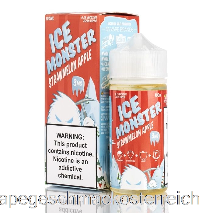 Ice Strawmelon Apple - Ice Monster - 100ml 6mg Vape-Geschmack